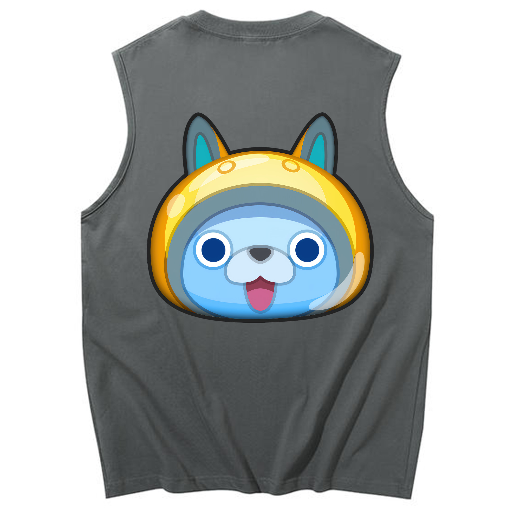 （画像用） 妖怪ウォッチ Yo-kai Watch コットン100％タンクトップ（背面プリント）